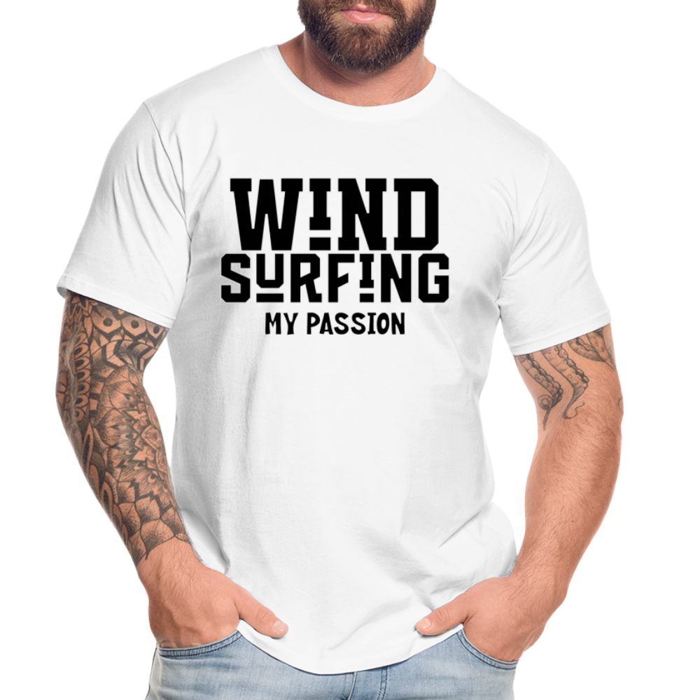 Männer Premium Bio T-Shirt -my passion- - Weiß