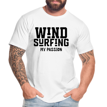 Männer Premium Bio T-Shirt -my passion- - Weiß