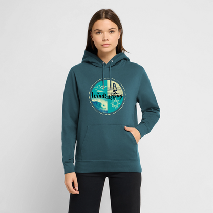 Unisex Bio-Hoodie CRUISER -ocean- - Dunkles Petrol