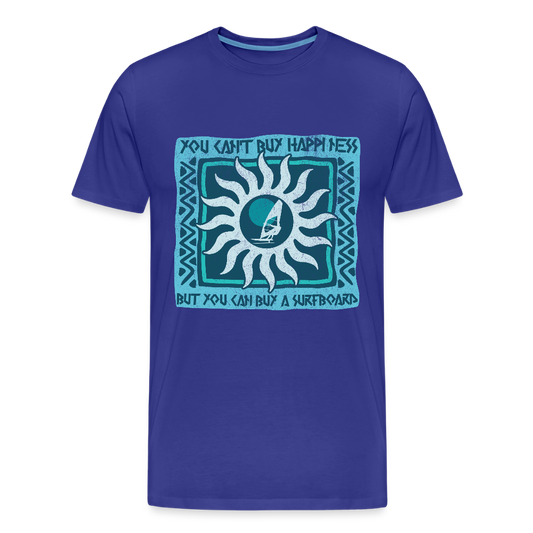 Männer Premium Bio T-Shirt -buy happiness- - Königsblau