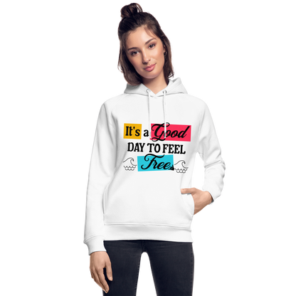 Unisex Bio-Hoodie -free- - Weiß