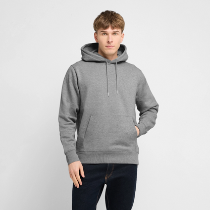 Unisex Bio-Hoodie CRUISER -my passion my life- - Hellgrau marmoriert