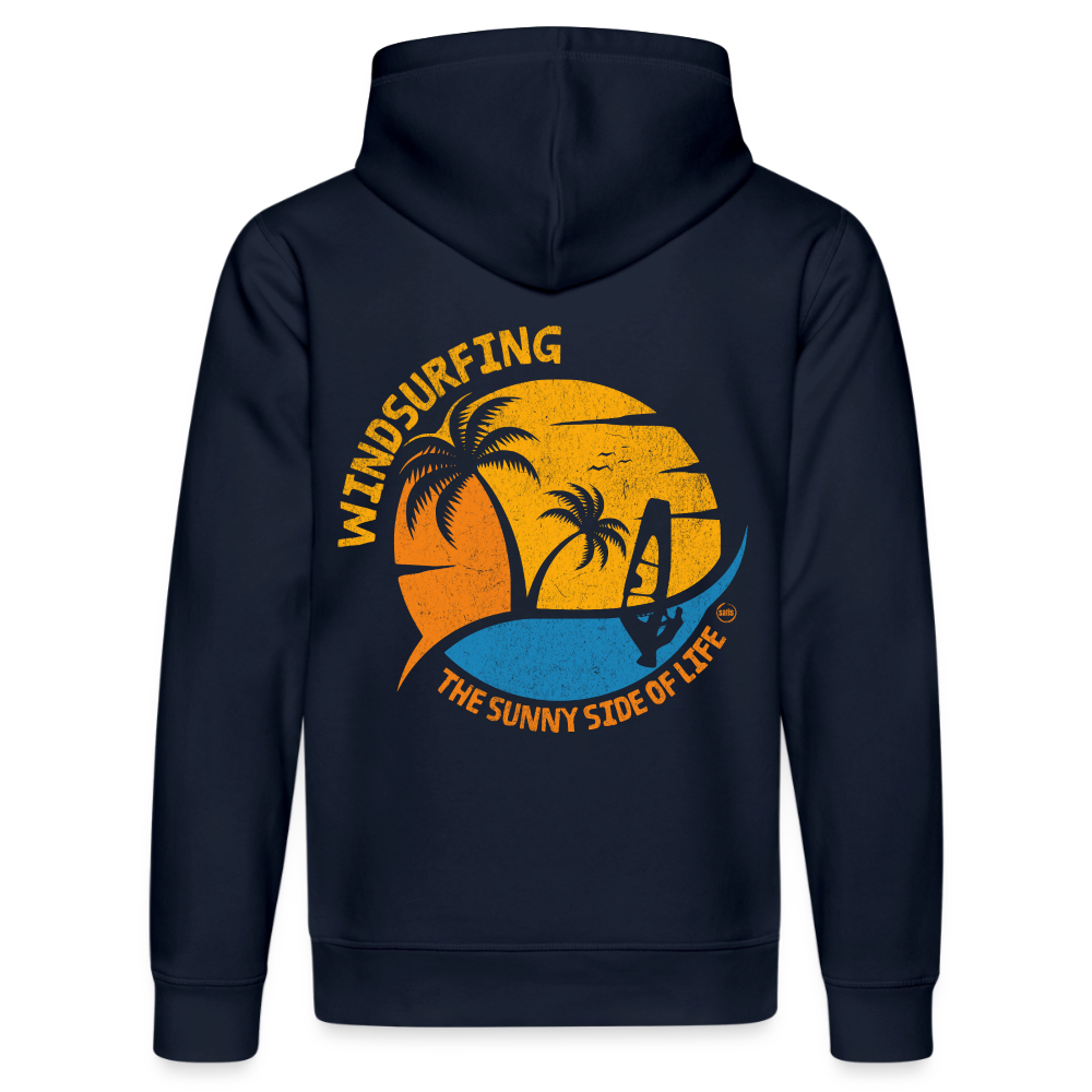 Unisex Bio-Hoodie DRUMMER -sunny side- - French Navy