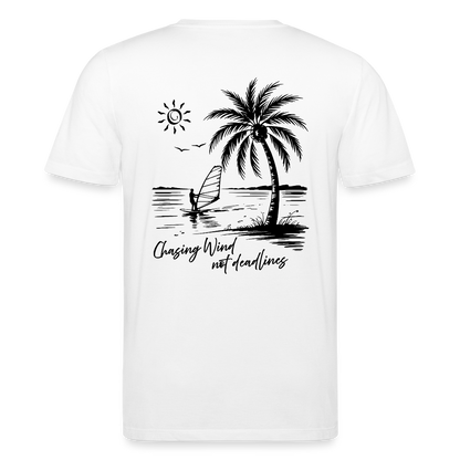 Unisex Bio-T-Shirt CREATOR -chasing wind- - Weiß