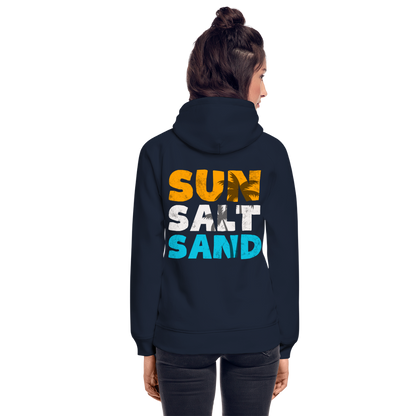 Unisex Bio-Hoodie -sun salt sand- - Navy