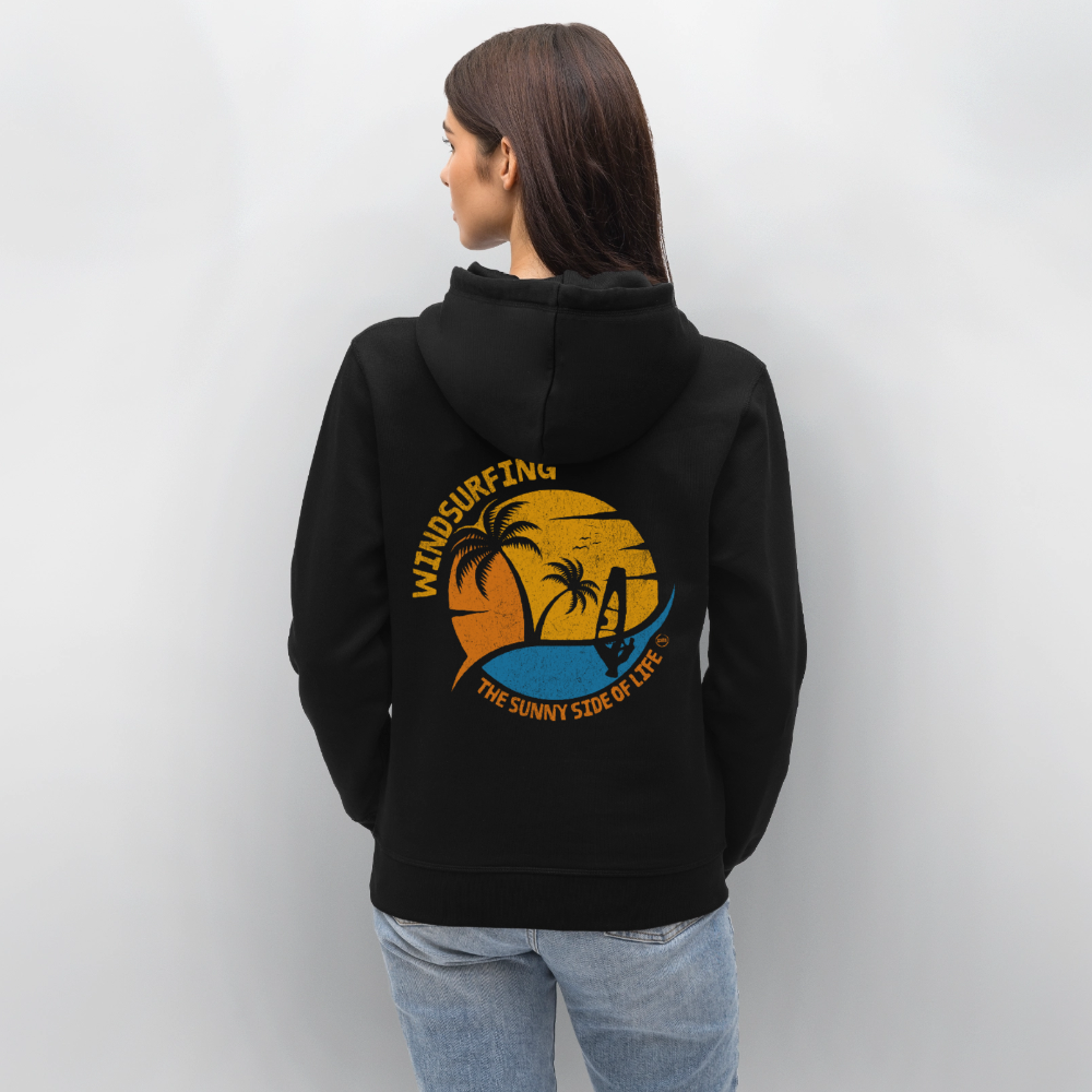 Unisex Bio-Hoodie DRUMMER -sunny side- - Schwarz
