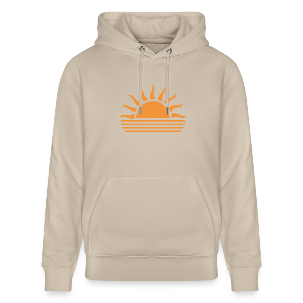 Unisex Bio-Hoodie CRUISER -sunset- - Beige