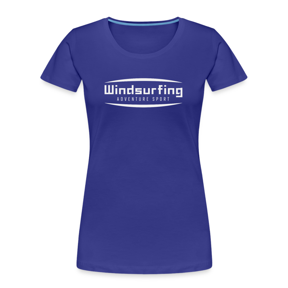 Frauen Premium Bio T-Shirt -adventure sport- - Königsblau