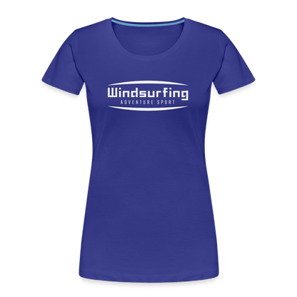 Frauen Premium Bio T-Shirt -adventure sport- - Königsblau