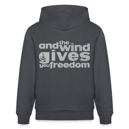 Unisex Bio-Hoodie CRUISER -freedom- - Indigoblau