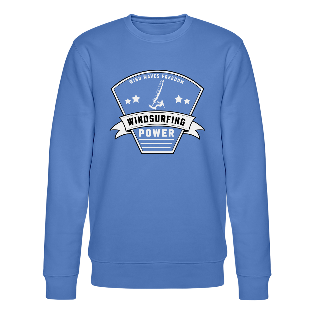 Unisex Bio-Sweatshirt CHANGER -power- - Blau