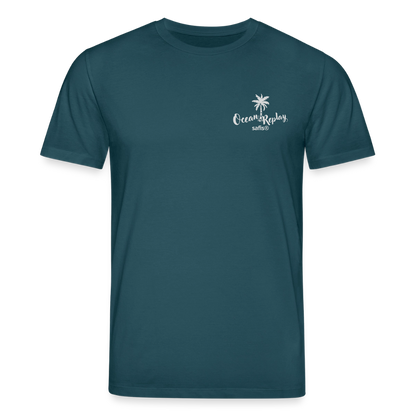 safis® Windsurf Bio-T-Shirt Creator -Ocean replay- - Dunkles Petrol