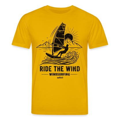 Unisex Bio-T-Shirt CREATOR -ride the wind- - Spektralgelb