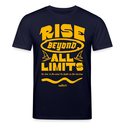 -rise all limits- Unisex Bio-T-Shirt CREATOR - Navy