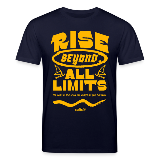 -rise all limits- Unisex Bio-T-Shirt CREATOR - Navy