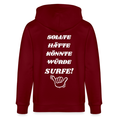 Bio Baumwolljacke surfe! – Windsurf Geschenk für Damen und Herren.  