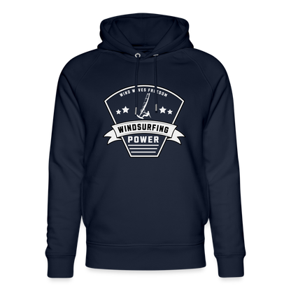 Unisex Bio-Hoodie -power- - Navy