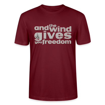 Unisex T-Shirt CRAFTER -freedom- - Burgunderrot
