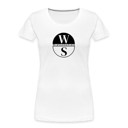 Frauen Premium Bio T-Shirt -ws- - Weiß