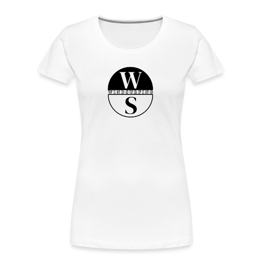 Frauen Premium Bio T-Shirt -ws- - Weiß