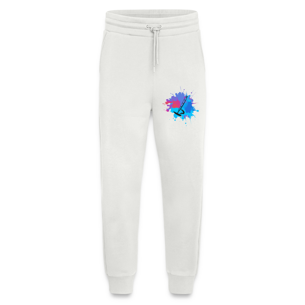 Organic Relaxed Jogginghose -Farbklecks- - OFF WHITE