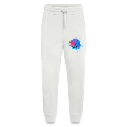 Organic Relaxed Jogginghose -Farbklecks- - OFF WHITE