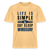 Relaxed Fit Unisex Bio-T-Shirt - Hellgelb