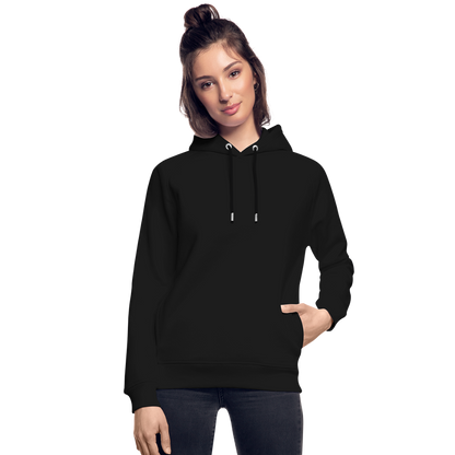 Unisex Bio-Hoodie -bla bla bla- - Schwarz