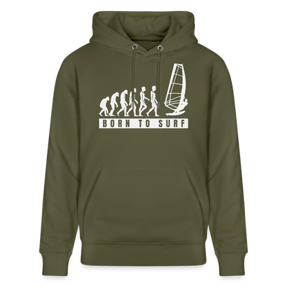 Unisex Bio-Hoodie CRUISER -evolution- - Khaki Grün