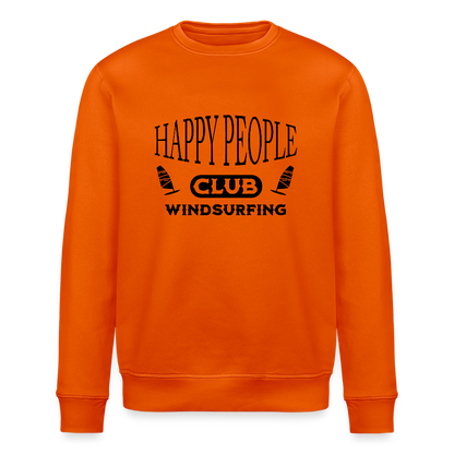 Unisex Bio-Sweatshirt ROLLER -happy people- - Tieforange
