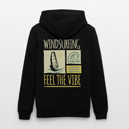 Safis Sports Bio-Hoodie CRUISER -feel the vibe- - Schwarz