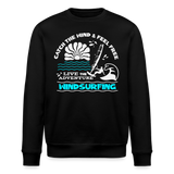 Unisex Bio-Sweatshirt ROLLER -adventure- - Schwarz