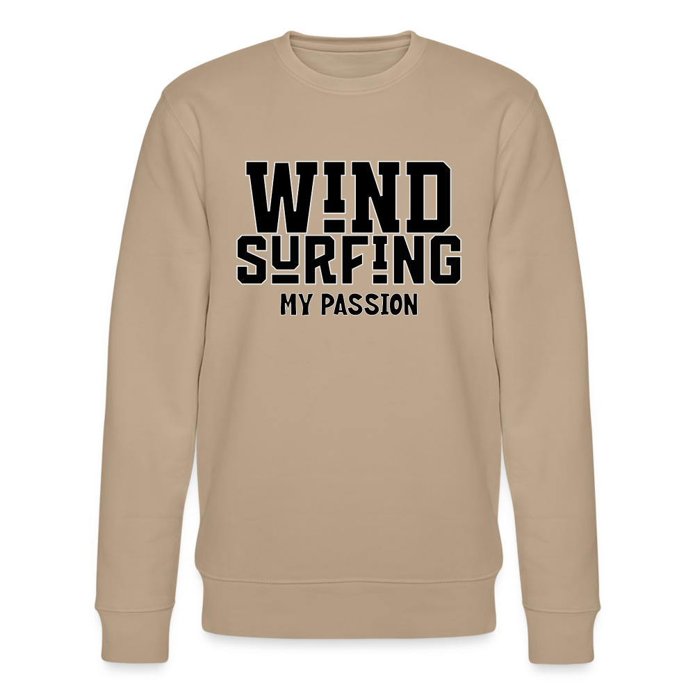 Männer Bio-Sweatshirt -my passion- - Beige