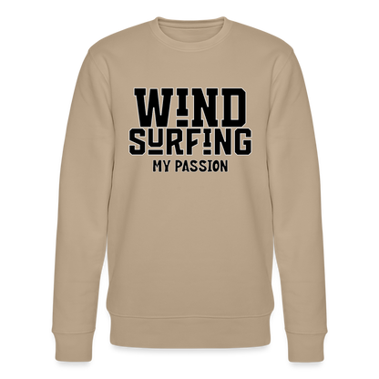 Männer Bio-Sweatshirt -my passion- - Beige