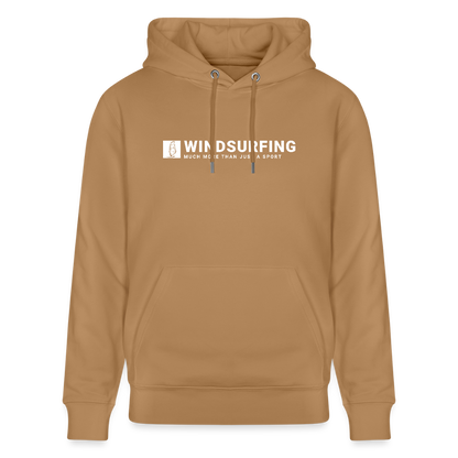 Windsurfer Geschenk Hoodie CRUISER -more than just a sport- - Karamell 