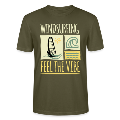 Unisex T-Shirt CRAFTER -feel the vibe- - Khaki