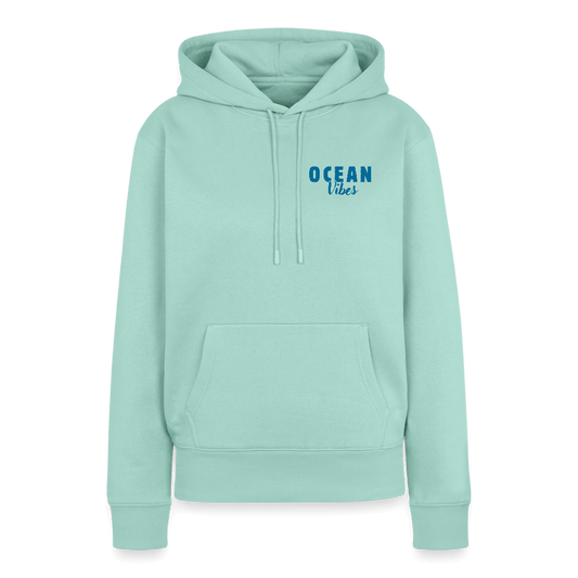 Frauen Windsurf Hoodie -happiest- - Mint 