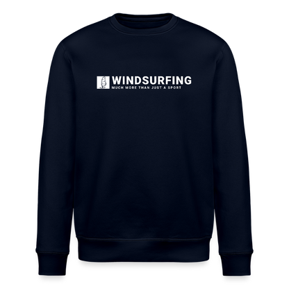 Unisex Bio-Sweatshirt ROLLER -more than just a sport- - Navy