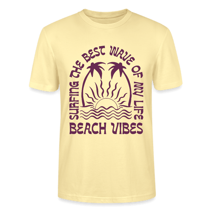 Windsurfer geschenk T-Shirt CRAFTER -beach vibes- - Creme
