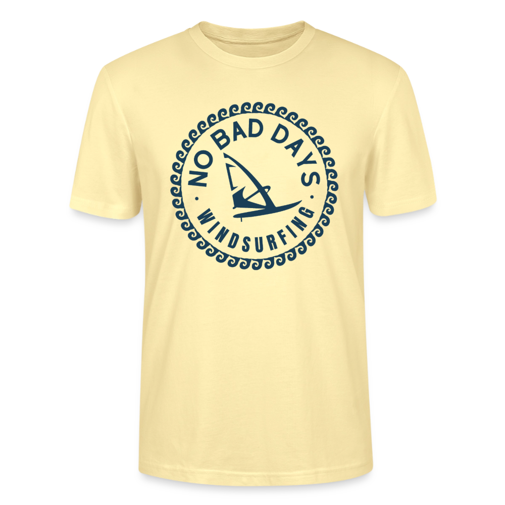 safis Frauen Windsurf Bio-T-Shirt -no bad days- CRAFTER - Creme