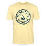 safis Frauen Windsurf Bio-T-Shirt -no bad days- CRAFTER - Creme