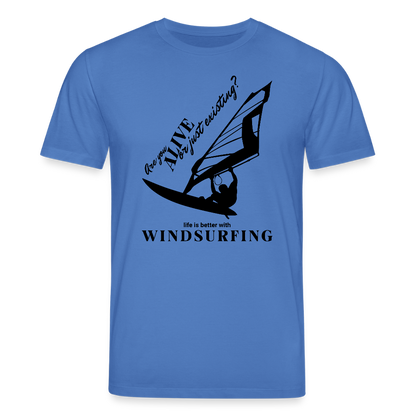T Shirt Windsurf CREATOR -are you alive- - Achtsames Blau