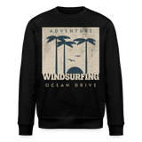 Unisex Bio-Sweatshirt ROLLER -ocean drive- - Schwarz