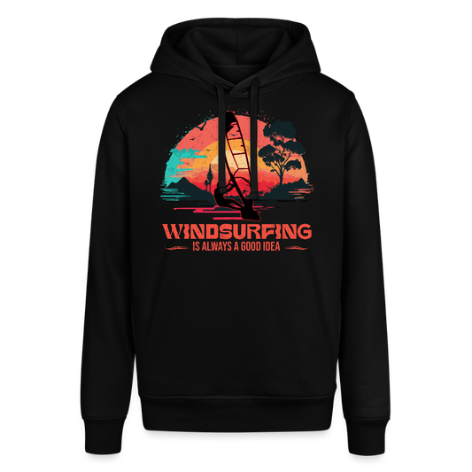 Unisex Bio-Hoodie -good idea- - Schwarz