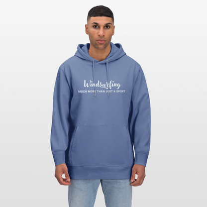 Hoodie Windsurf  CRUISER -much more- - Blau