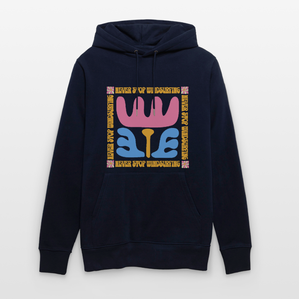 Unisex Bio-Hoodie CRUISER -wavy- - Navy