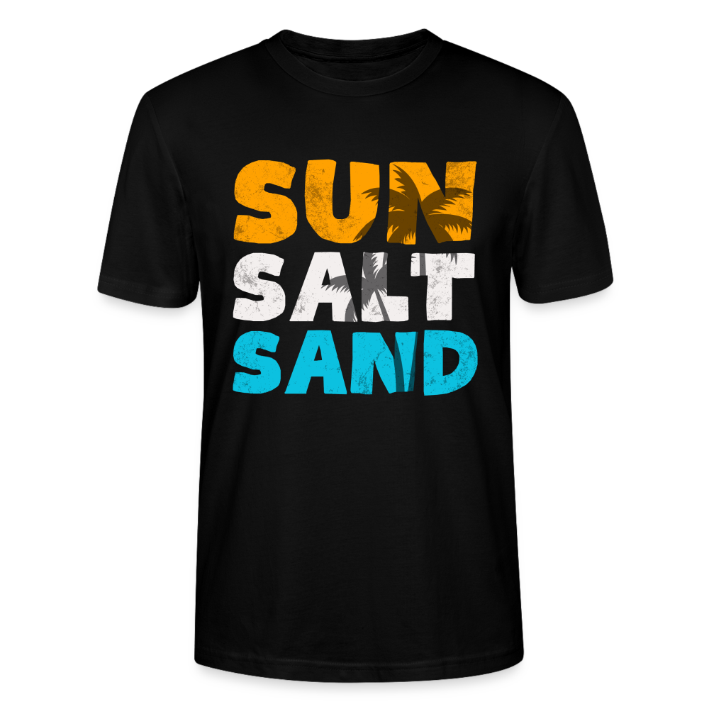 Unisex T-Shirt -sun salt sand- - Schwarz