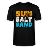 Unisex T-Shirt -sun salt sand- - Schwarz