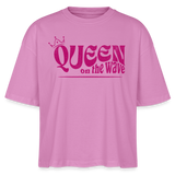 Frauen Boxy Bio-T-Shirt Nova -Queen on the wave- - Pink