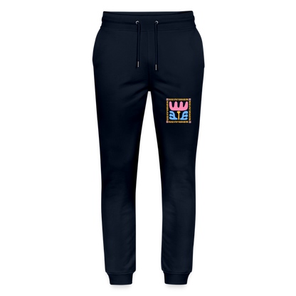 Unisex Bio Jogginghose -wavy- - Navy